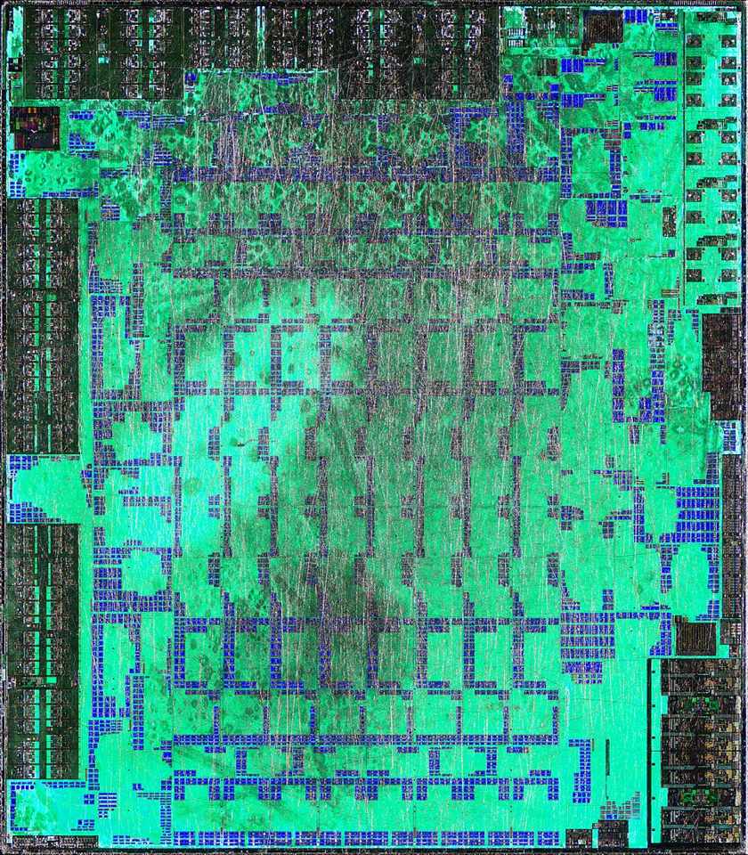 Representative Radeon RX 460 Polaris 11 chip photograph physical card, photographed from the front