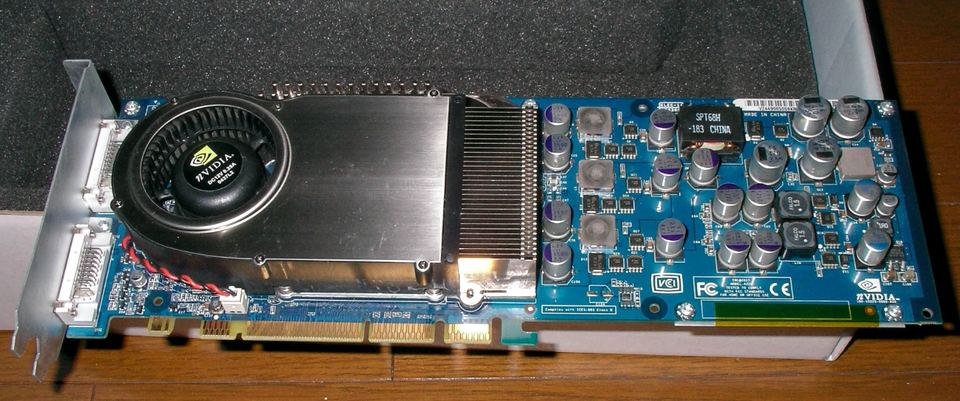Apple GeForce 6800 Ultra DDL AGP graphics board for Power Mac G5 with dual DVI
