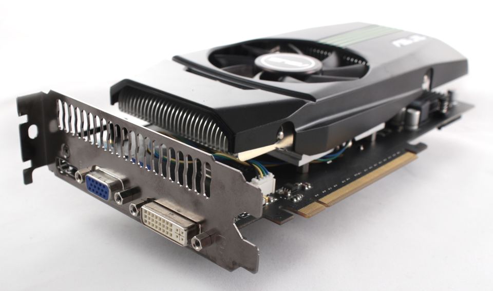View 4 view of nVidia GeForce GTS450 board