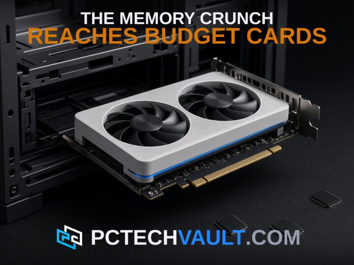 Photoreal cover for budget GPU memory crunch and grey-market VRAM mods