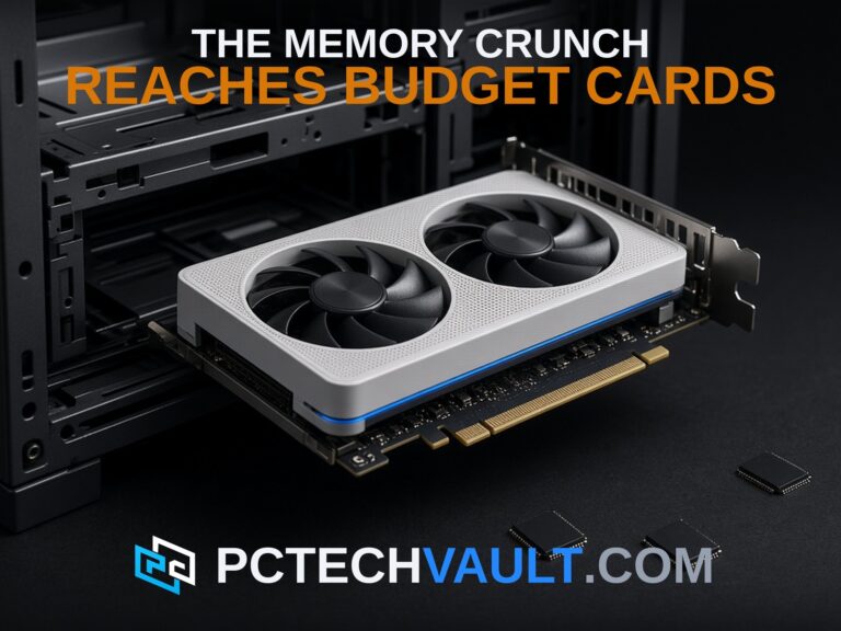Photoreal cover for budget GPU memory crunch and grey-market VRAM mods