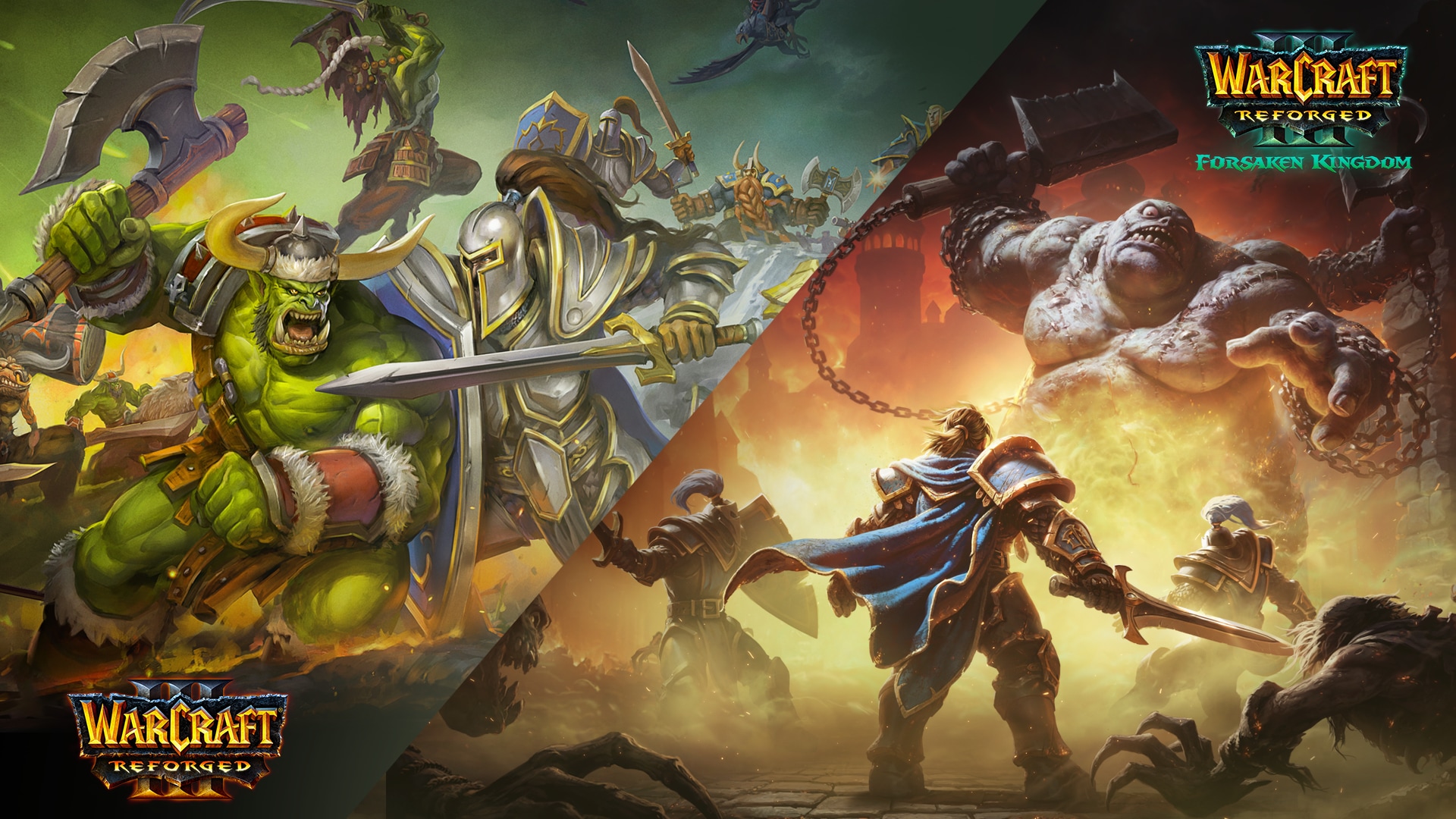 Warcraft III Reforged Forsaken Kingdom promotional artwork