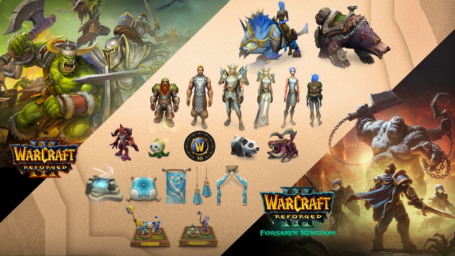 Warcraft III Reforged Forsaken Kingdom artwork