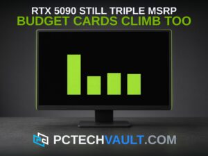 Rtx 5090 Still Triple Msrp: Budget Cards Climb Too