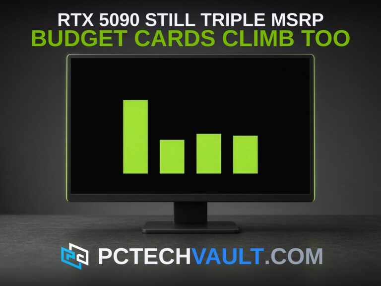 Rtx 5090 Still Triple Msrp: Budget Cards Climb Too